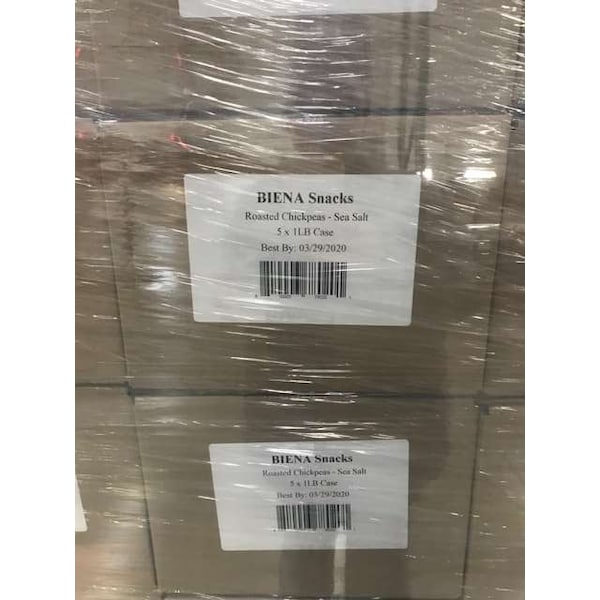Biena Snacks Bulk Sea Salt Chickpeas 5lbs 810003780201 - main